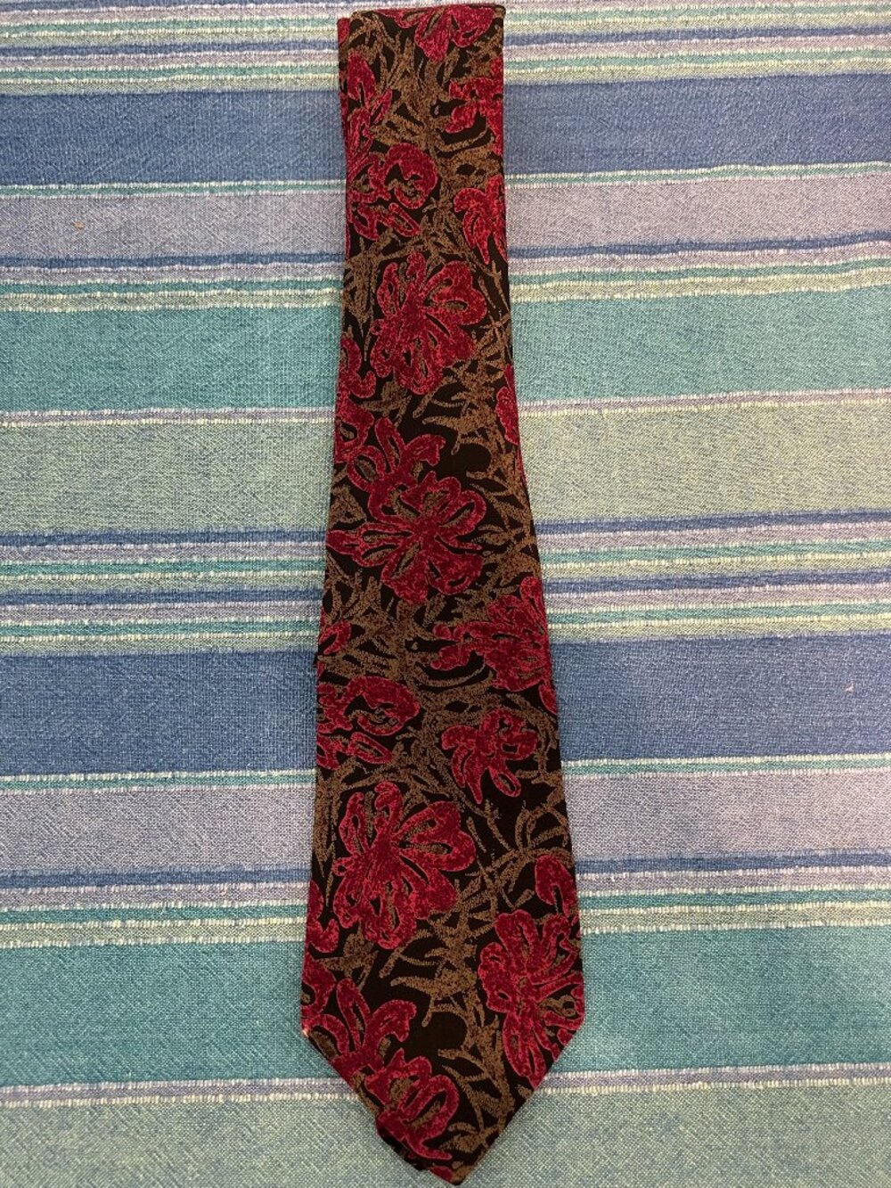 Collezione Zenio Silk Tie - Floral - Previously Owned